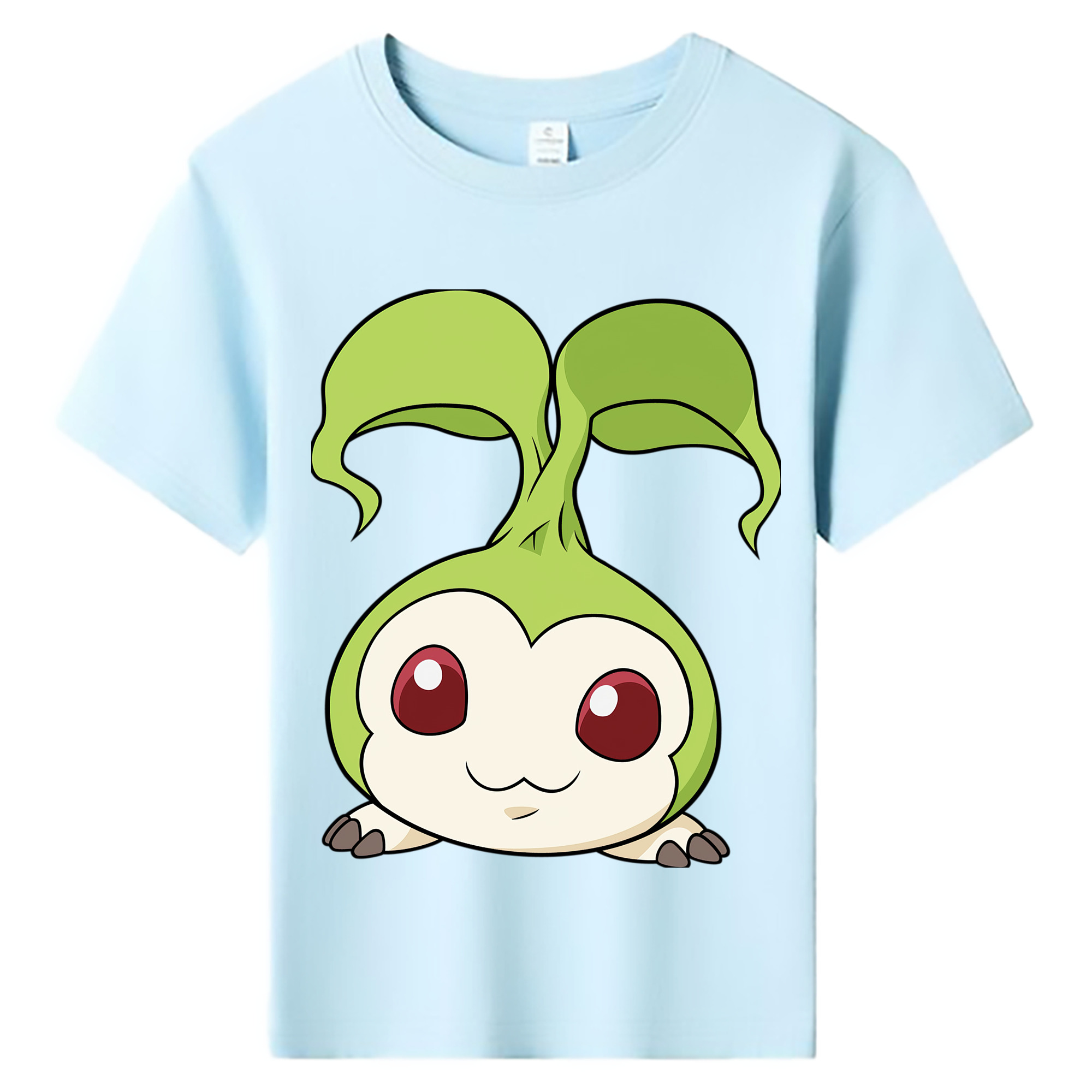 （画像用） Digimon デジタルモンスター/デジモン 綿100％キッズTシャツ（フロントプリント）